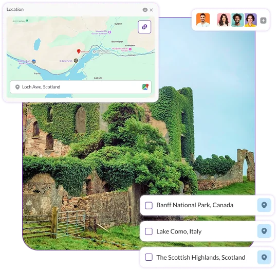 Pzaz location scouting map tool